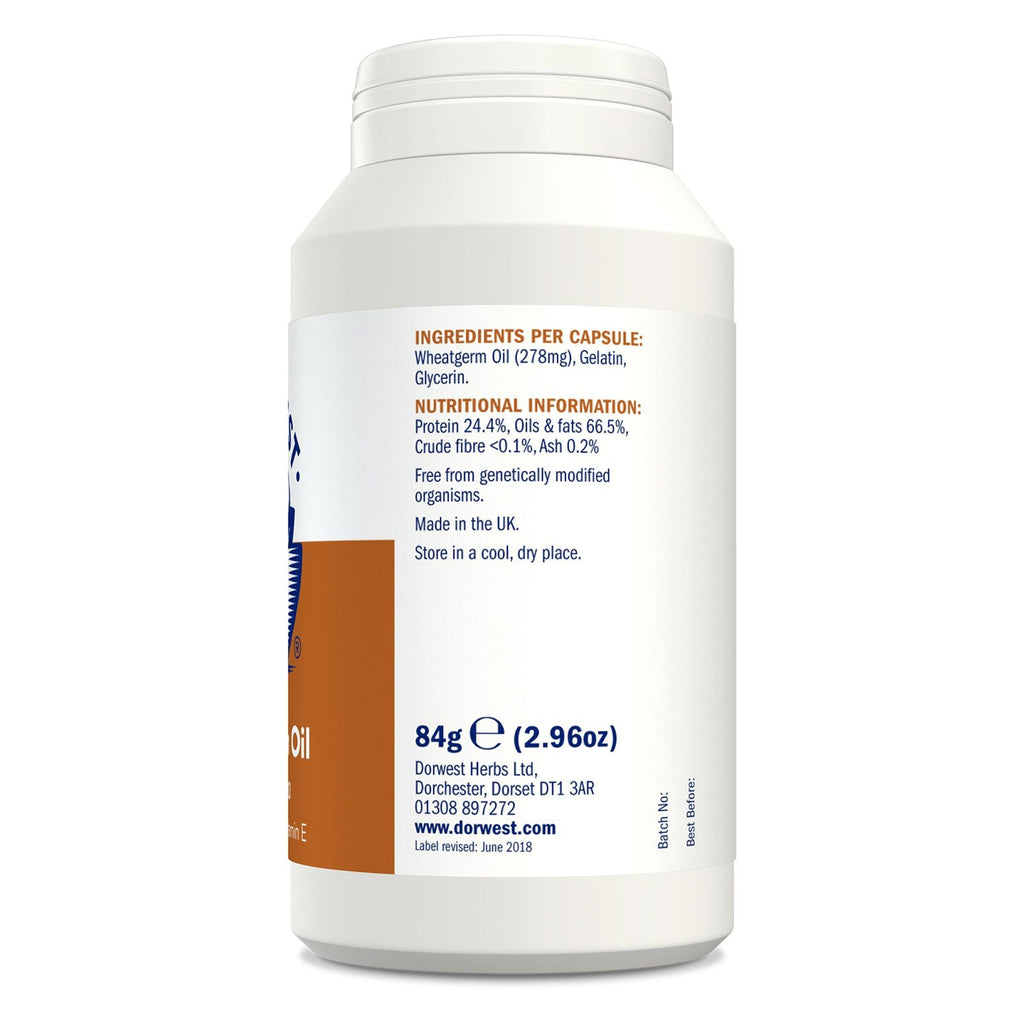 Dorwest Wheatgerm Oil Capsules For Pets