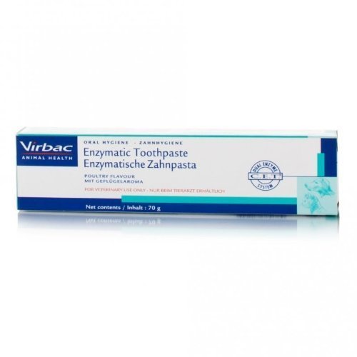 Virbac Enzymatic Toothpaste for Cats - Fish Flavour - 43g
