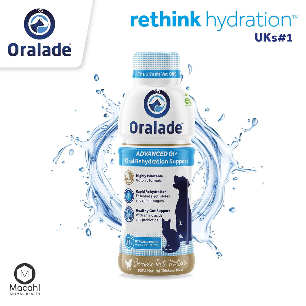 Oralade Gi Support Rehydration Fluid 500ml (1x Single Bottle)