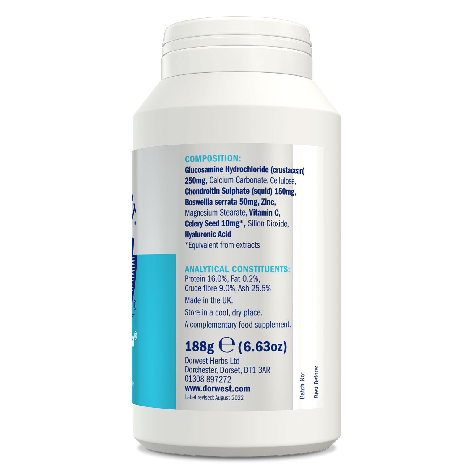 Dorwest Movewellia Advanced Joint Care Tablets For Cats & Dogs