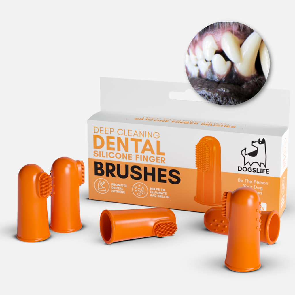 Our Dogs Life Deep Cleaning Dental Silicone Finger Brushes