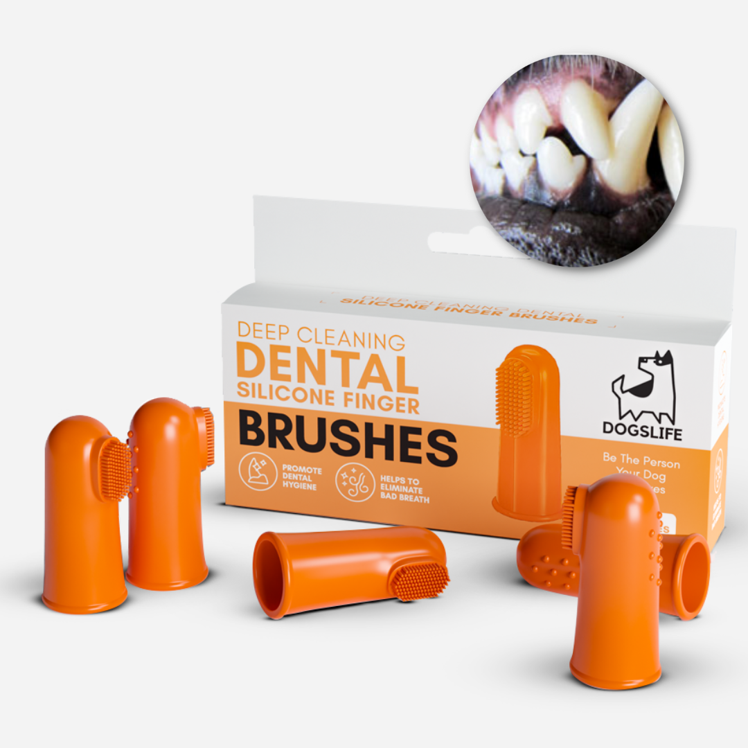 Our Dogs Life Deep Cleaning Dental Silicone Finger Brushes