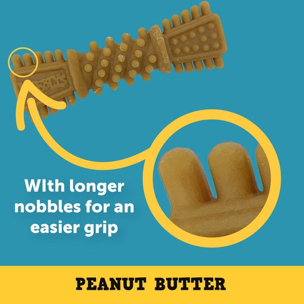 Petello Nobblys Tough Brush Peanut Butter 25g