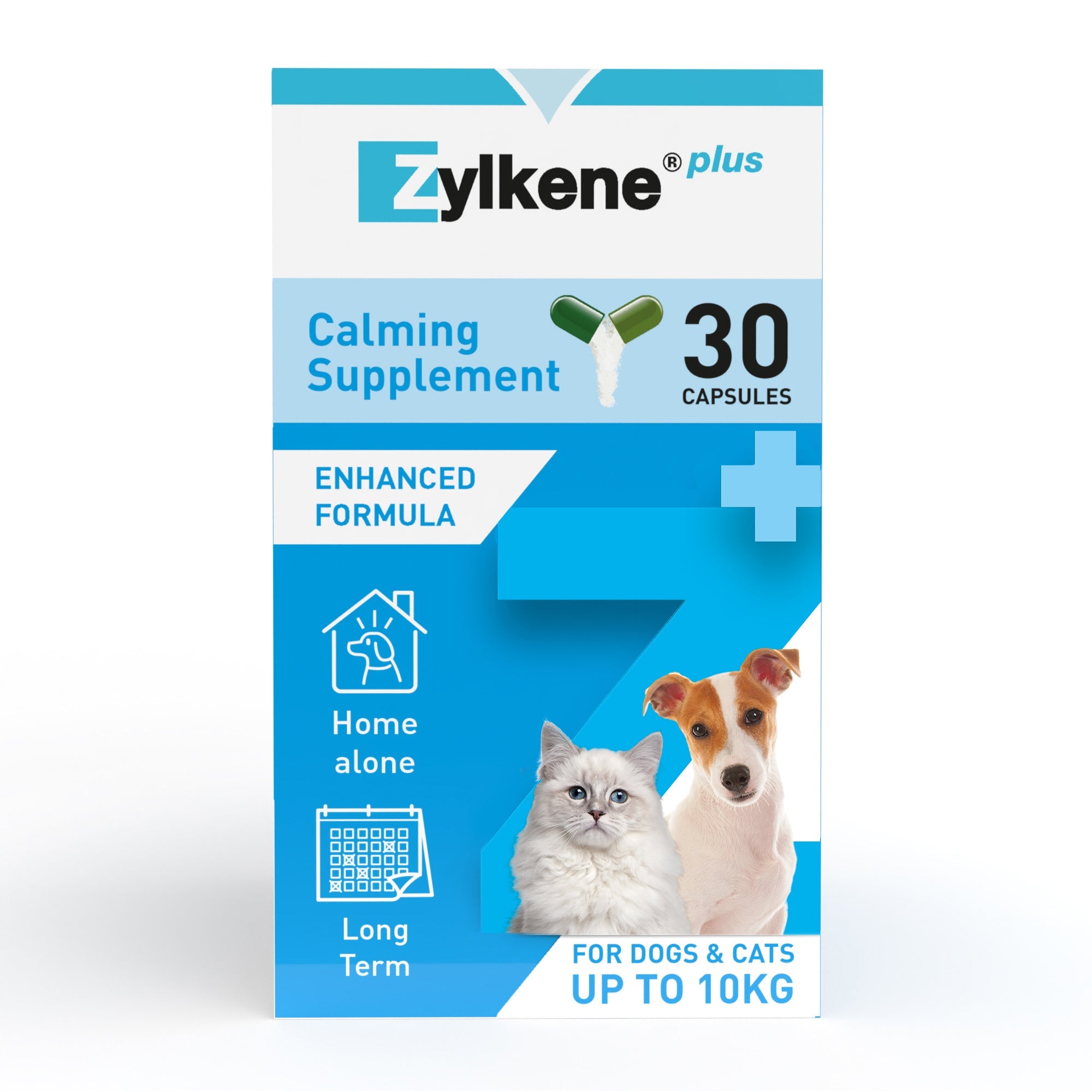Zylkene Plus Calming Supplement for Cats and Dogs