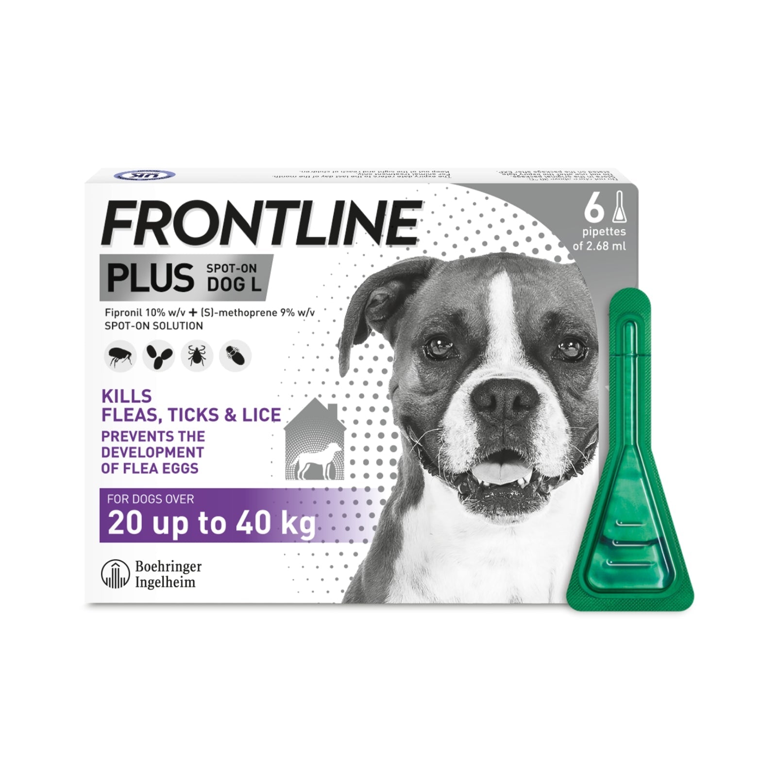 Frontline Plus Flea & Tick Treatment For Cats & Dogs