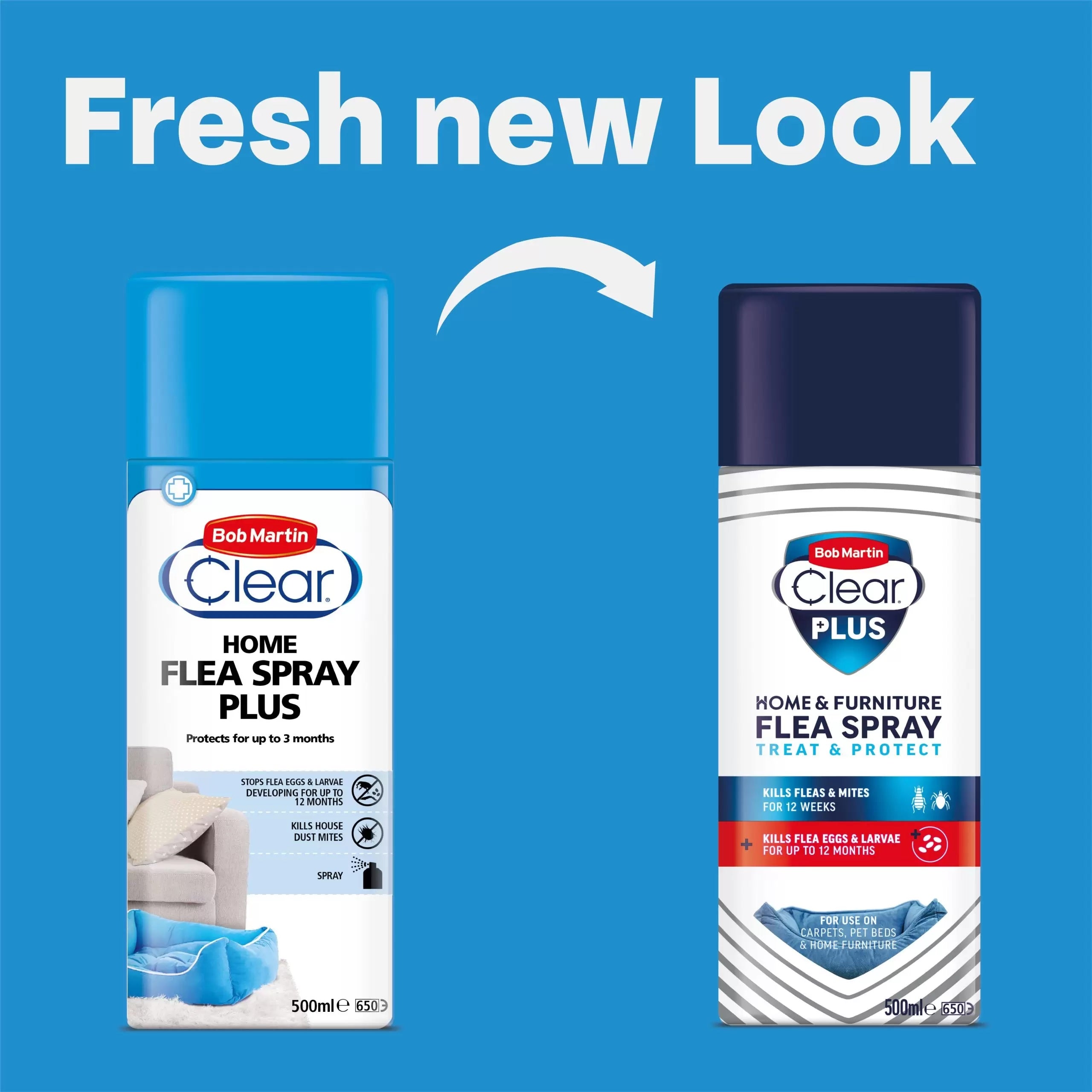 Bob Martin Clear Plus Home & Furniture Flea Spray 500ml