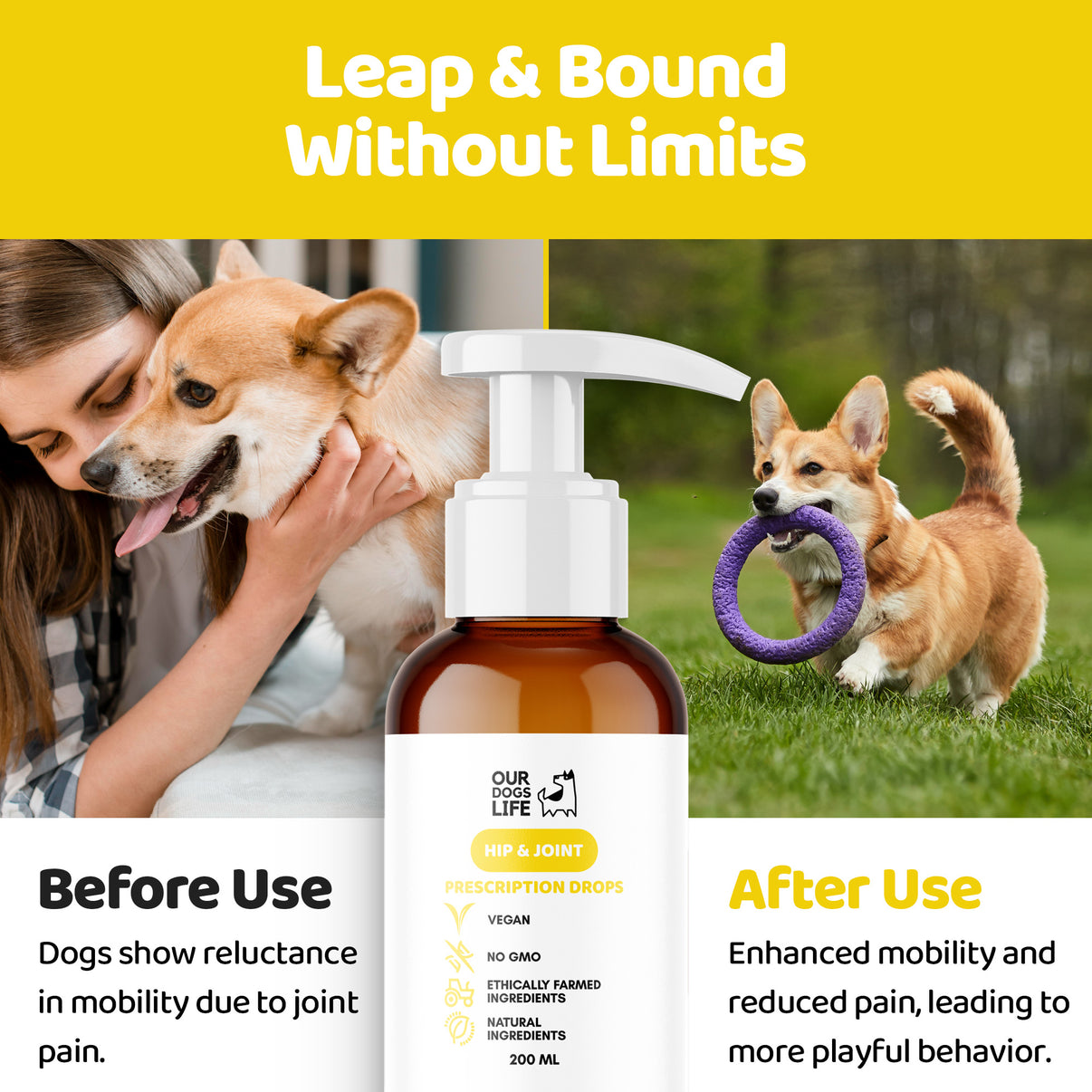 Our Dogs Life Hip & Joint Blend 200ml