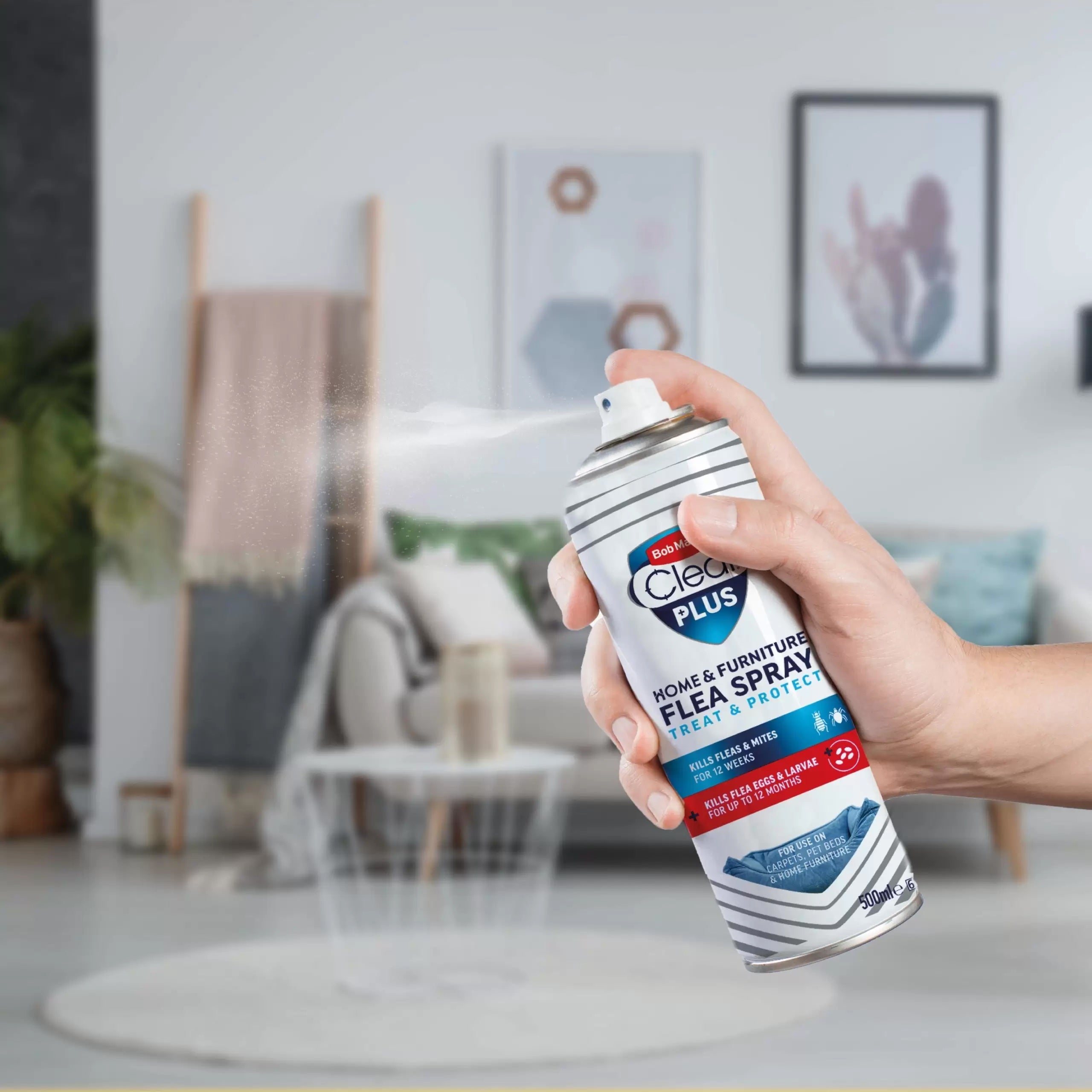 Bob Martin Clear Plus Home & Furniture Flea Spray 500ml