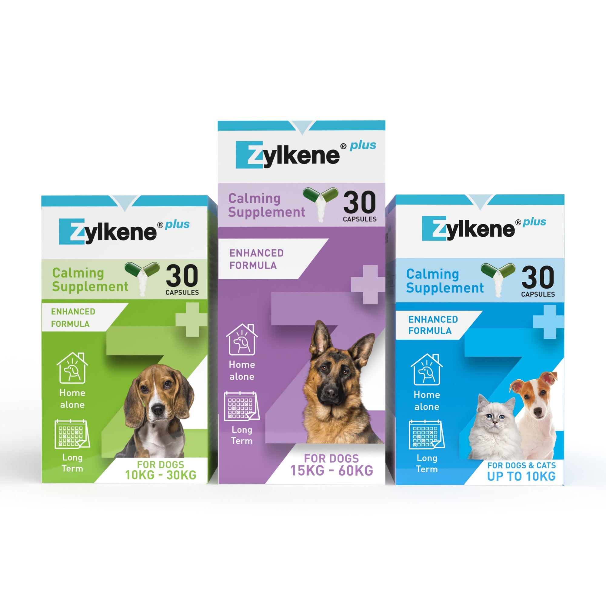 Zylkene Plus Calming Supplement for Cats and Dogs