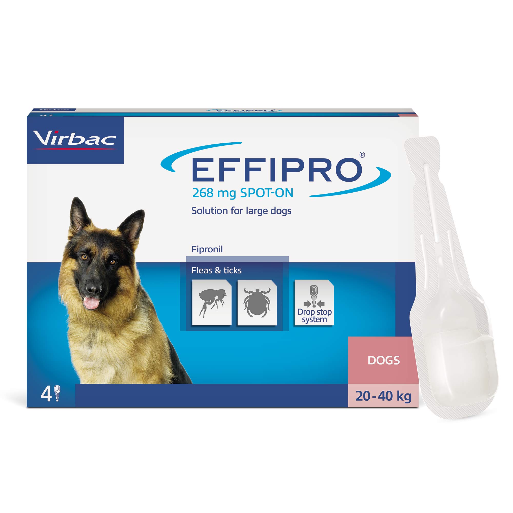 Virbac Effipro Spot On For Cats & Dogs 4 Pack