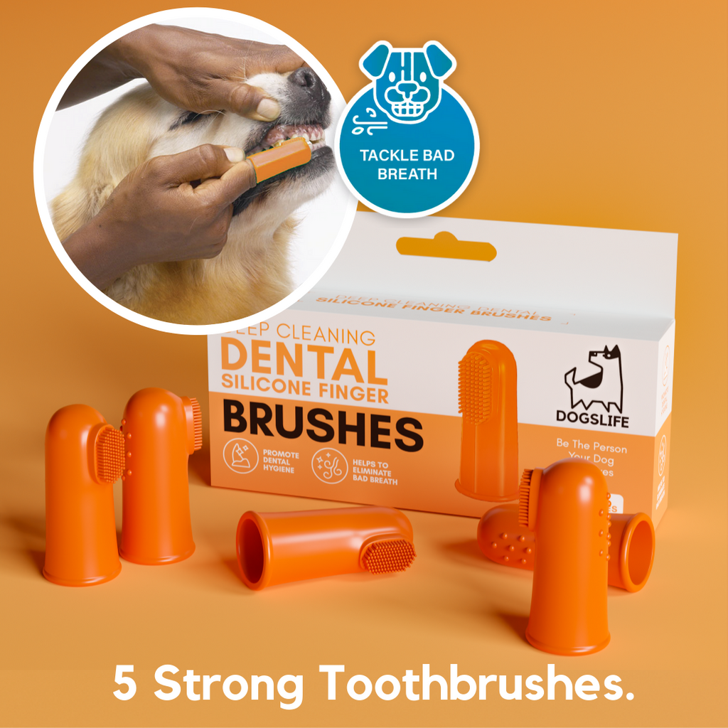 Our Dogs Life Deep Cleaning Dental Silicone Finger Brushes
