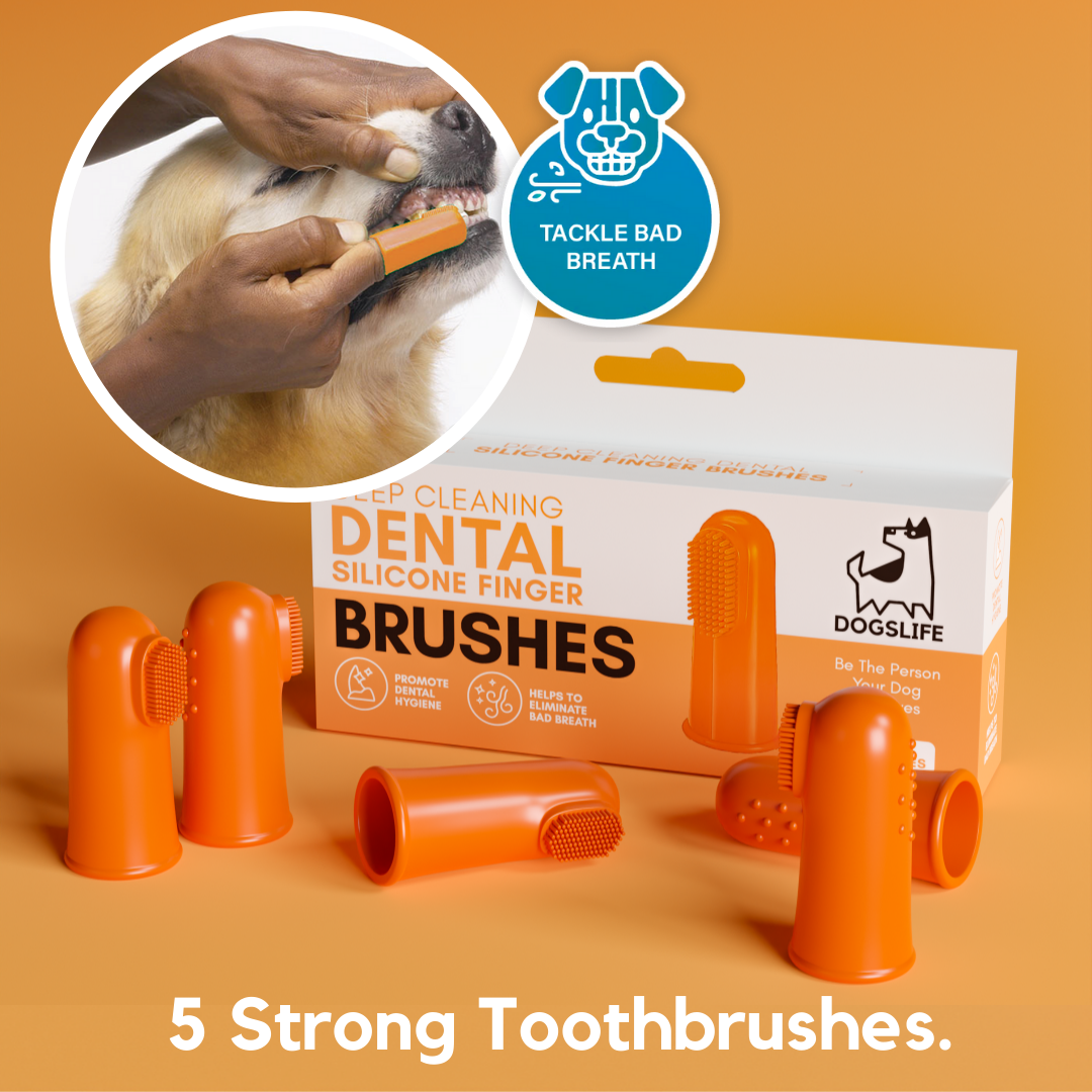 Our Dogs Life Deep Cleaning Dental Silicone Finger Brushes
