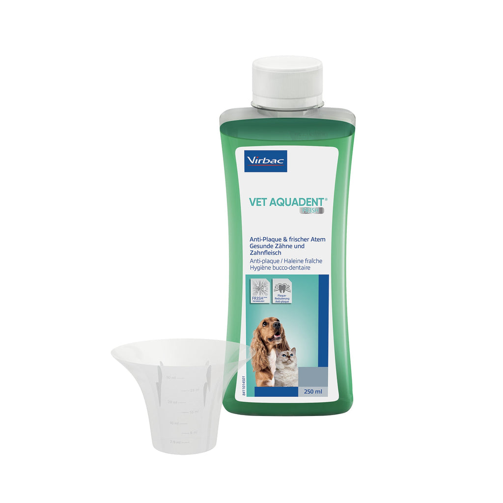 Virbac Vet Aquadent Anti Plaque Solution- Various Sizes