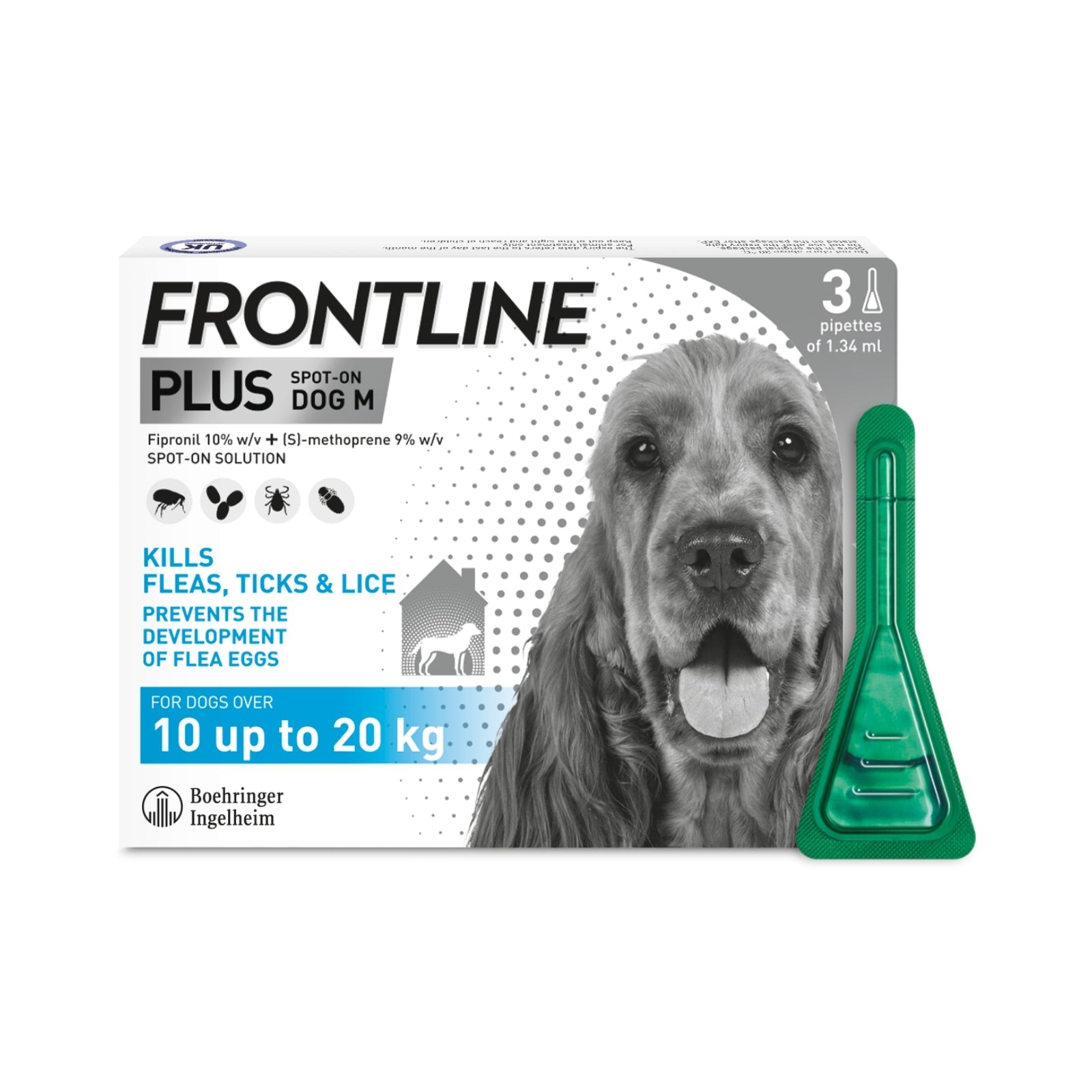 Frontline Plus Flea & Tick Treatment For Cats & Dogs