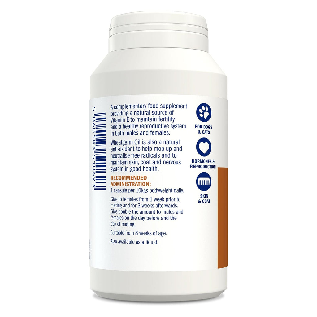 Dorwest Wheatgerm Oil Capsules For Pets