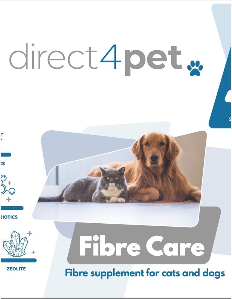 Direct4Pet Fibre Care For Cats & Dogs Aids Digestion & Anal Glands 500g