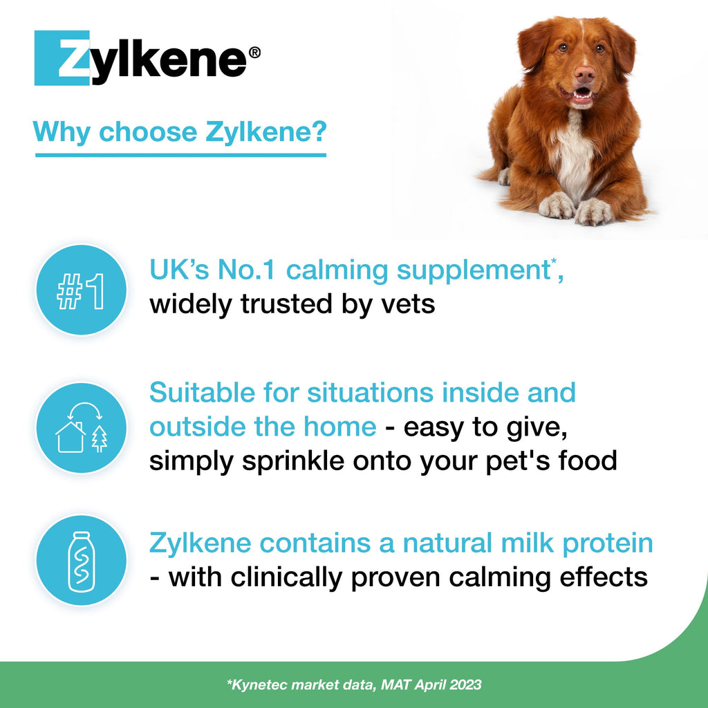 Zylkene Calming Supplement for Dogs 10-30kg