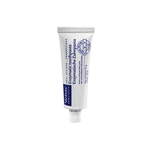 Virbac Enzymatic Toothpaste for Cats - Fish Flavour - 43g