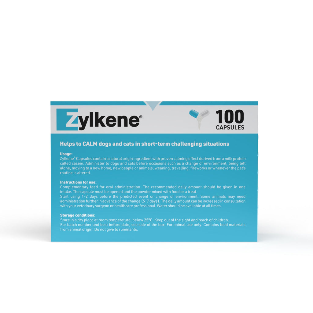 Zylkene Calming Supplement for Cats and Dogs Up to 10kg