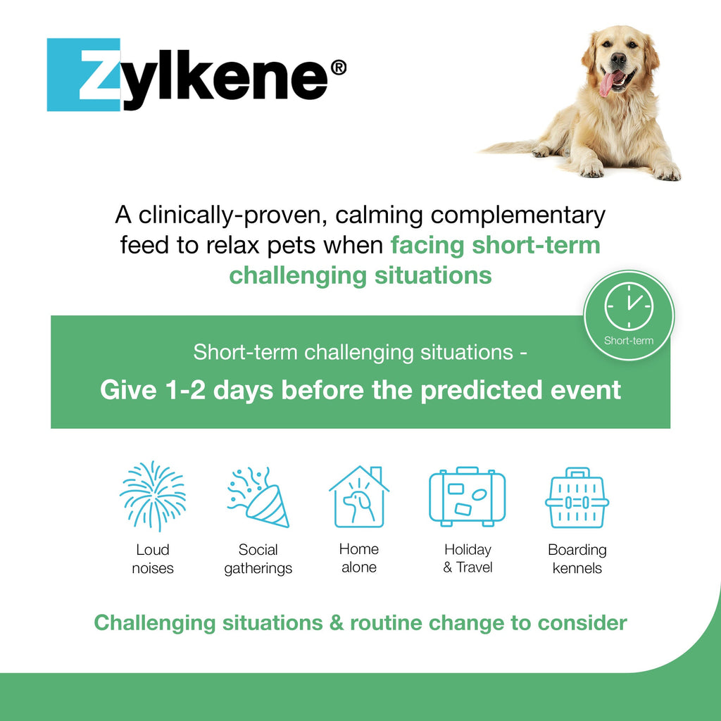 Zylkene Calming Supplement for Dogs 10-30kg