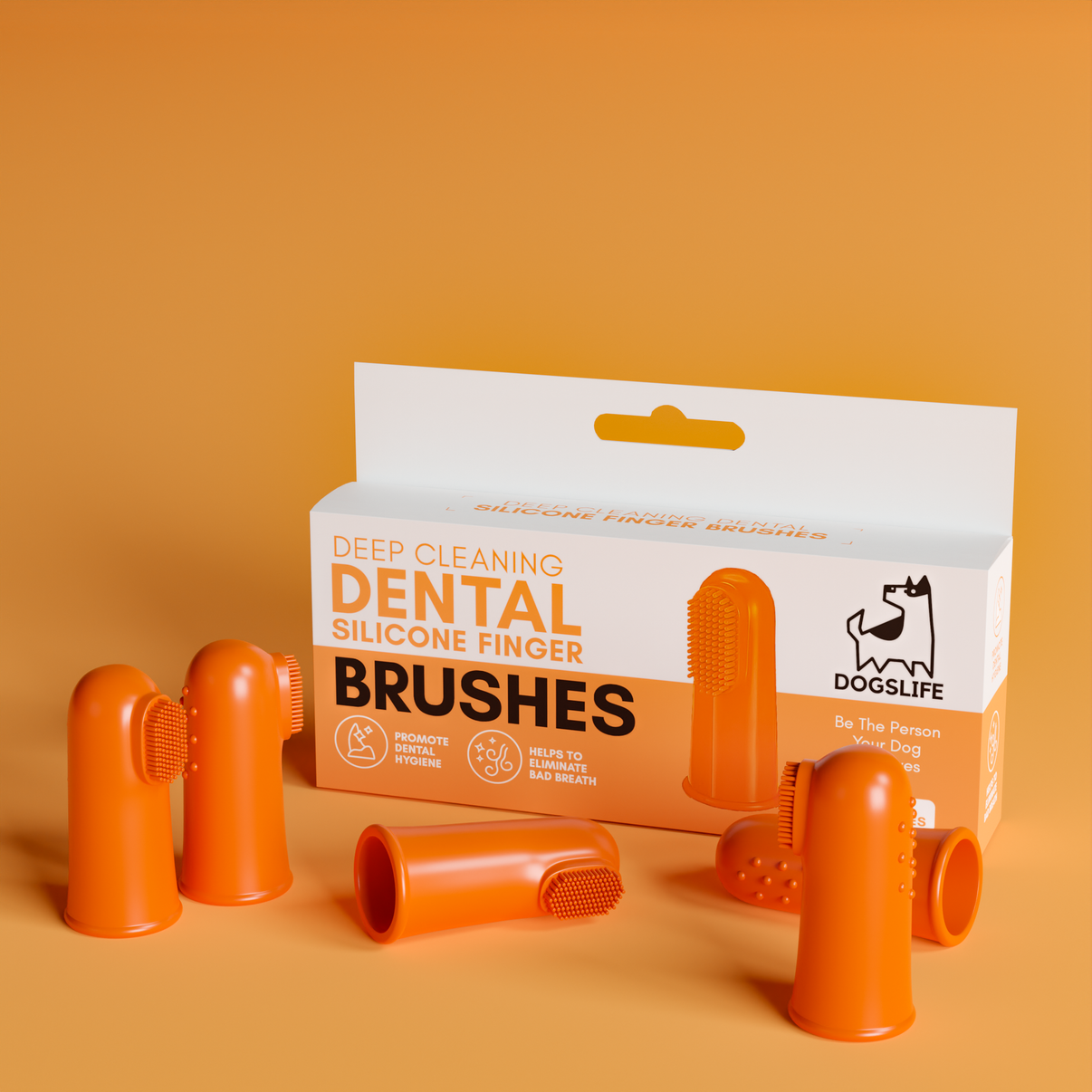 Our Dogs Life Deep Cleaning Dental Silicone Finger Brushes