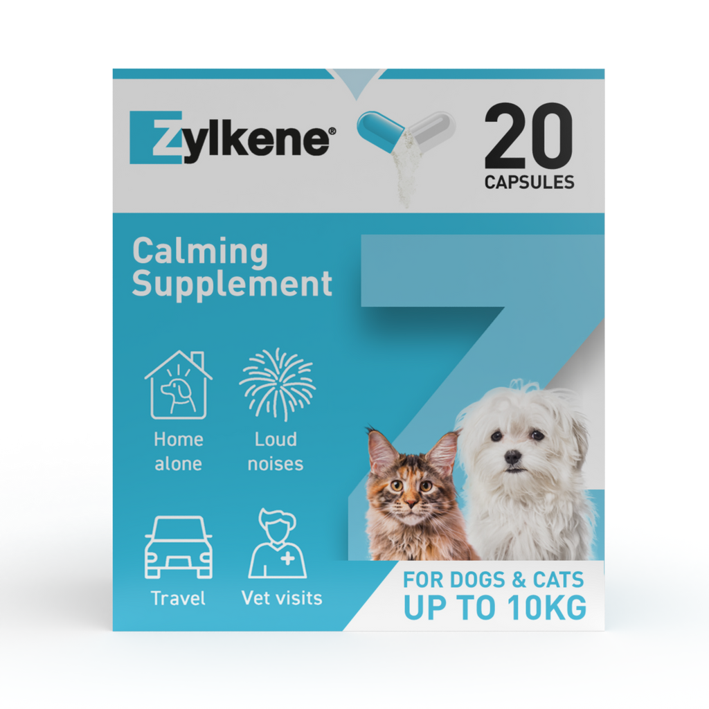 Zylkene Calming Supplement for Cats and Dogs Up to 10kg
